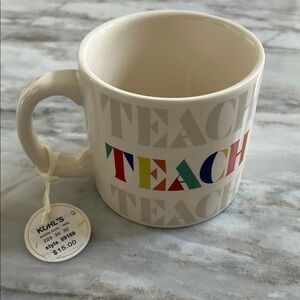 Colorful TEACH Mug